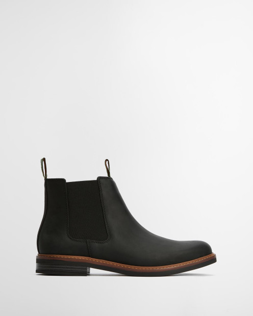 Farsley Chelsea Boots Classic Black