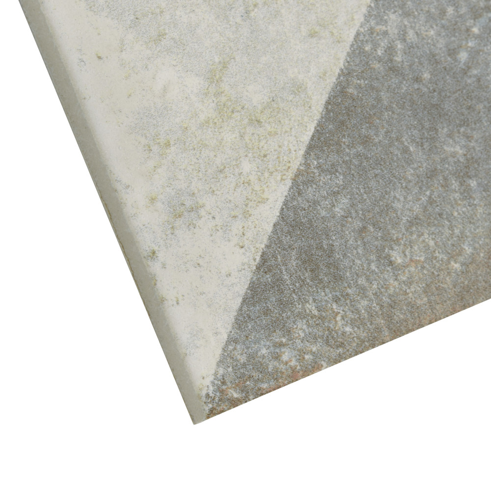 D’Anticatto Decor Triangoli 8-3/4 in. x 8-3/4 in. Porcelain Floor and Wall Tile