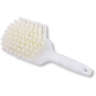Carlisle, Sparta, 3in, Color Coded Floater Scrub Brush, 8in Handle, Polypropylene Bristles, White