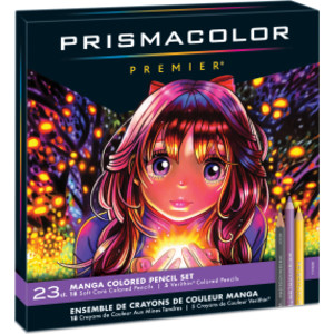 Premier® Colored Pencils, Manga Colors, 23 Count