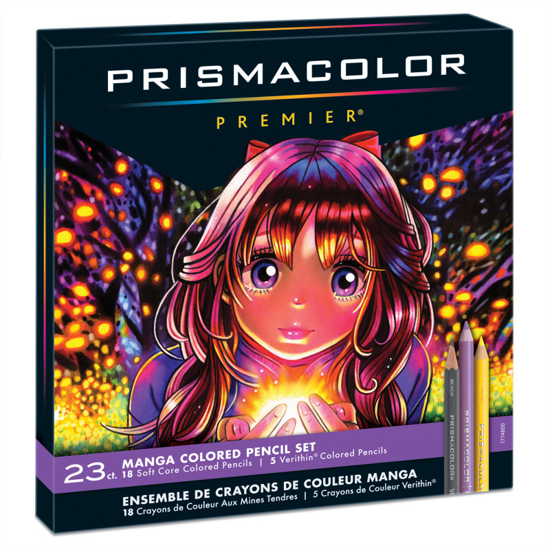 Premier® Colored Pencils, Manga Colors, 23 Count