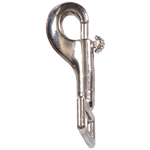 Hardware Essentials Strap Fixed Eye Nickel Bolt Snap 1