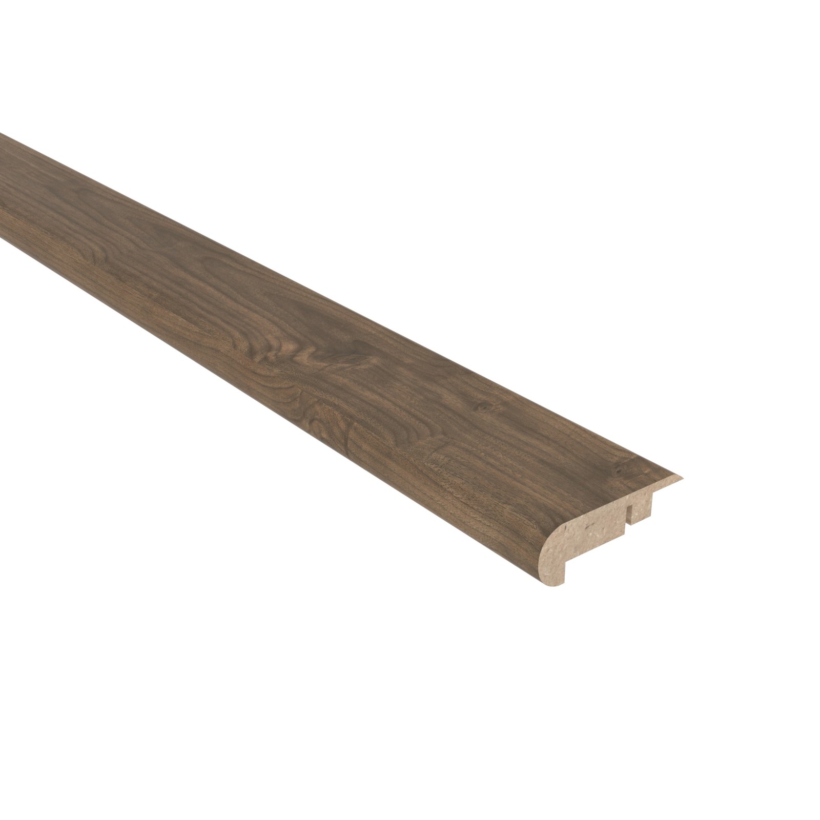 Misty Wood Walnut Stair Nosing Overlap view 1