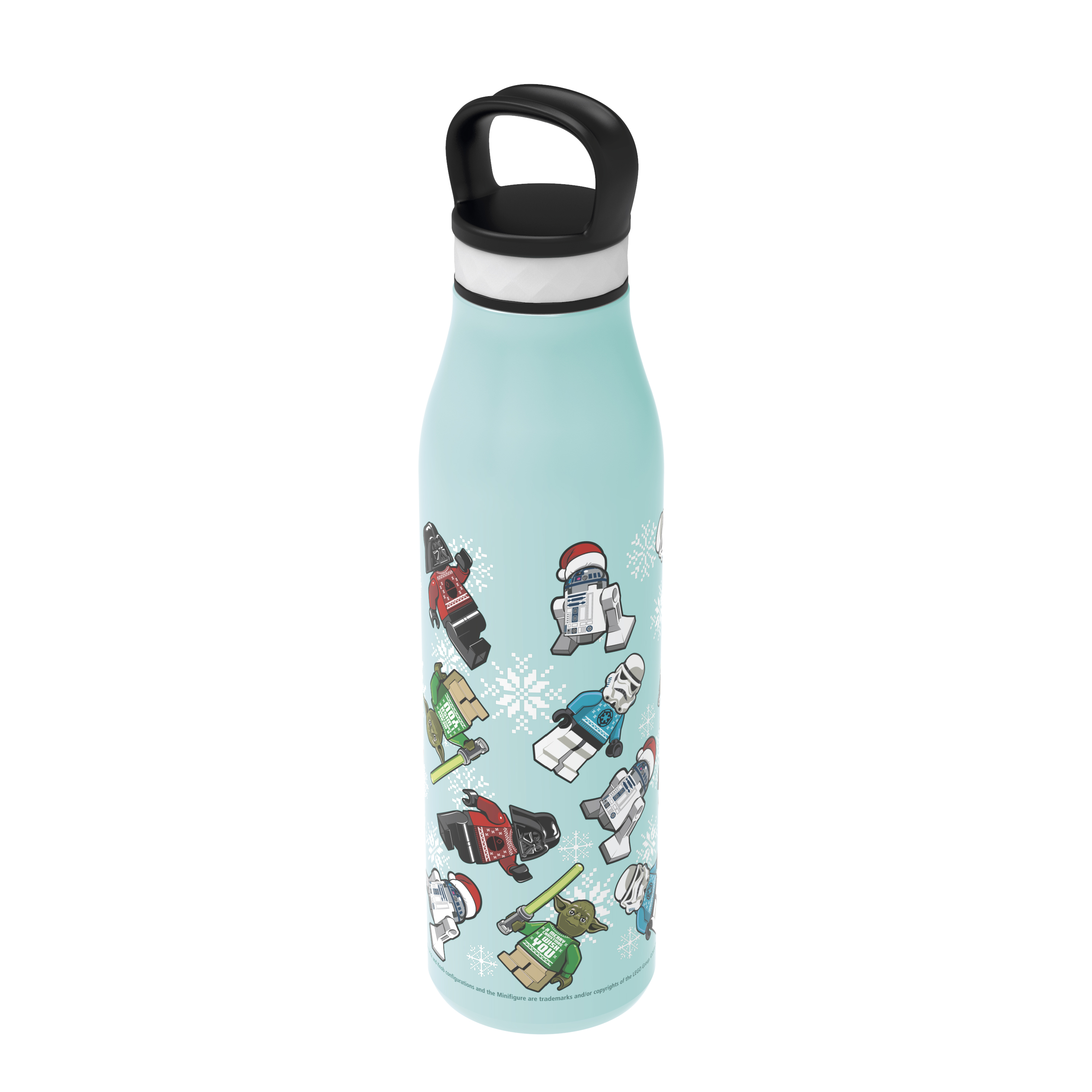 Lego Star Wars 20 ounce Stainless Steel Vacuum Insulated Water Bottle, R2-D2, Yoda and Darth Vader slideshow image 5 Lego Star Wars 20 ounce Stainless Steel Vacuum Insulated Water Bottle, R2-D2, Yoda and Darth Vader slideshow image 5