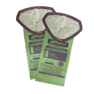 ProTeam, 10 qt. Intercept Micro Filter Bag, Open Collar (10 Pack)