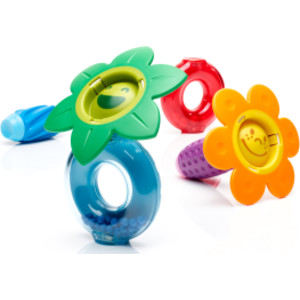 My First Sounds & Flowers Magetic Toy for Toddlers, 6 Pieces