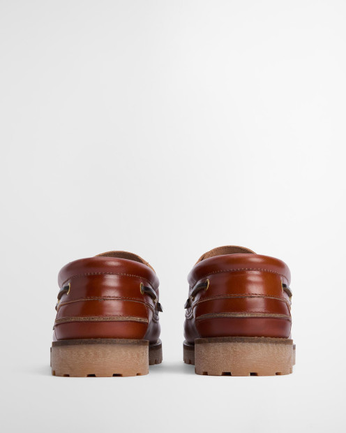 Re-Engineered Deck Boat Shoes Tan