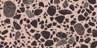 Karlstad Pink 12×24 Pebble Field Tile Matte Rectified