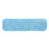 Hospeco, MicroWorks Microfiber Hook & Loop Wet Mop, 18"W, Blue