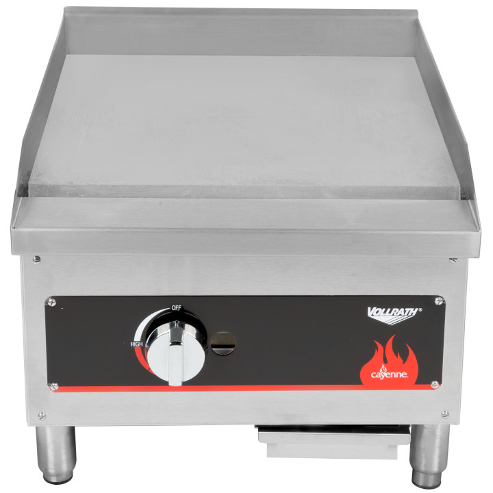 18-inch Cayenne® gas flat-top griddle