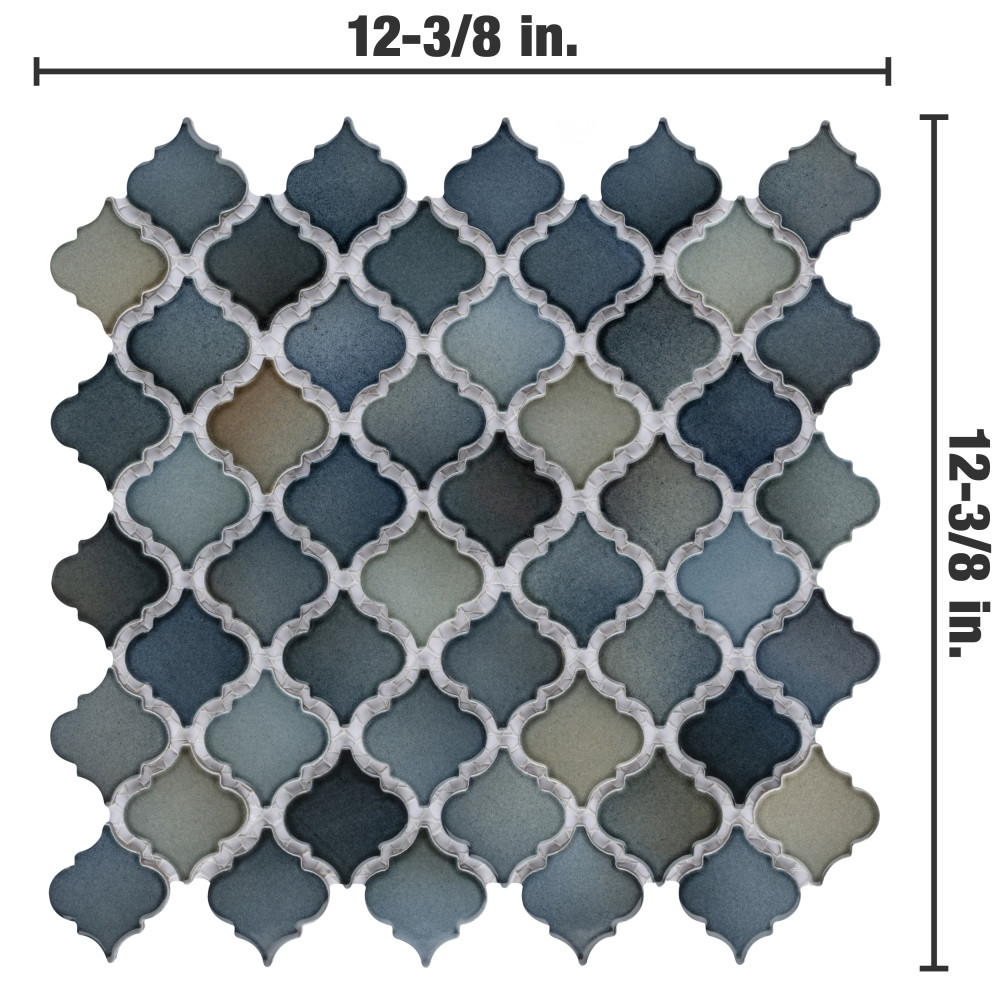 Sample – Hudson Tangier Atlantis Porcelain Mosaic Tile Sample – Hudson Tangier Atlantis Porcelain Mosaic Tile