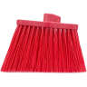 Carlisle, Sparta, 12in, Color Coded Unflagged Broom Head, Polypropylene Bristles, Red