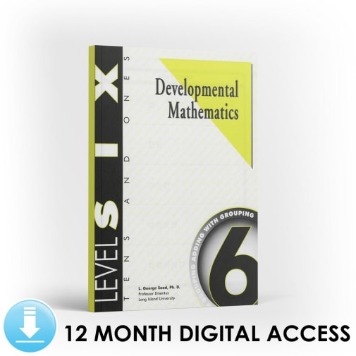 Developmental Math: Level 6 Student Workbook | Tens & Ones: Adding and Grouping (12 Month Access)