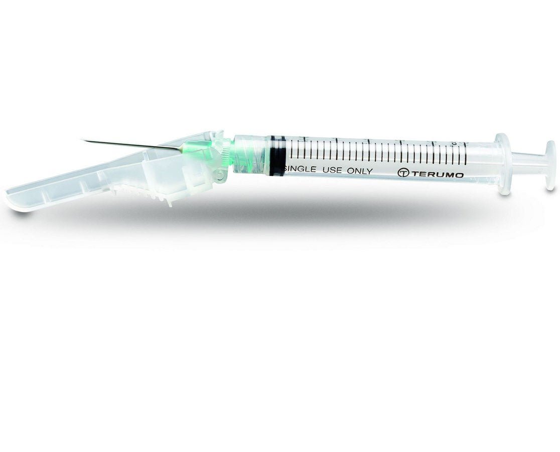 SurGuard® 1 mL Syringe with Needle, 25 Gauge, 5/8 Inch Length