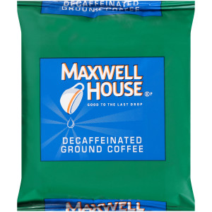 MAXWELL HOUSE Decaffeinated Roast & Ground Coffee, 1.25 oz. Packets (Pack of 42) image