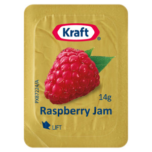 kraft® raspberry jam portion 300x14g image