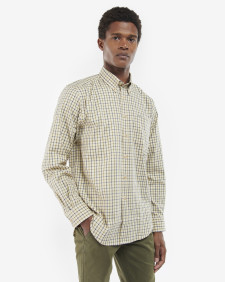 Sporting Regular Long-Sleeved Shirt Navy-Olive