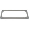 Third-size high-temperature silicone pan band in gray