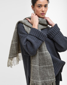 Noelle Reversible Check Scarf 