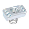 Zinc Plated Steel Spring Nut 1/4 in.-2