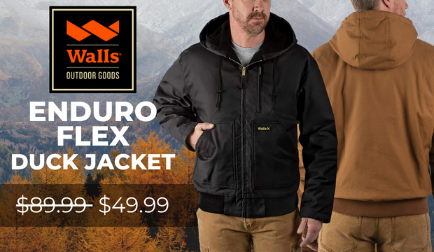 Walls Endure Flex Duck Jacket, Was: $89.99, Now: $49.99, Shop Now