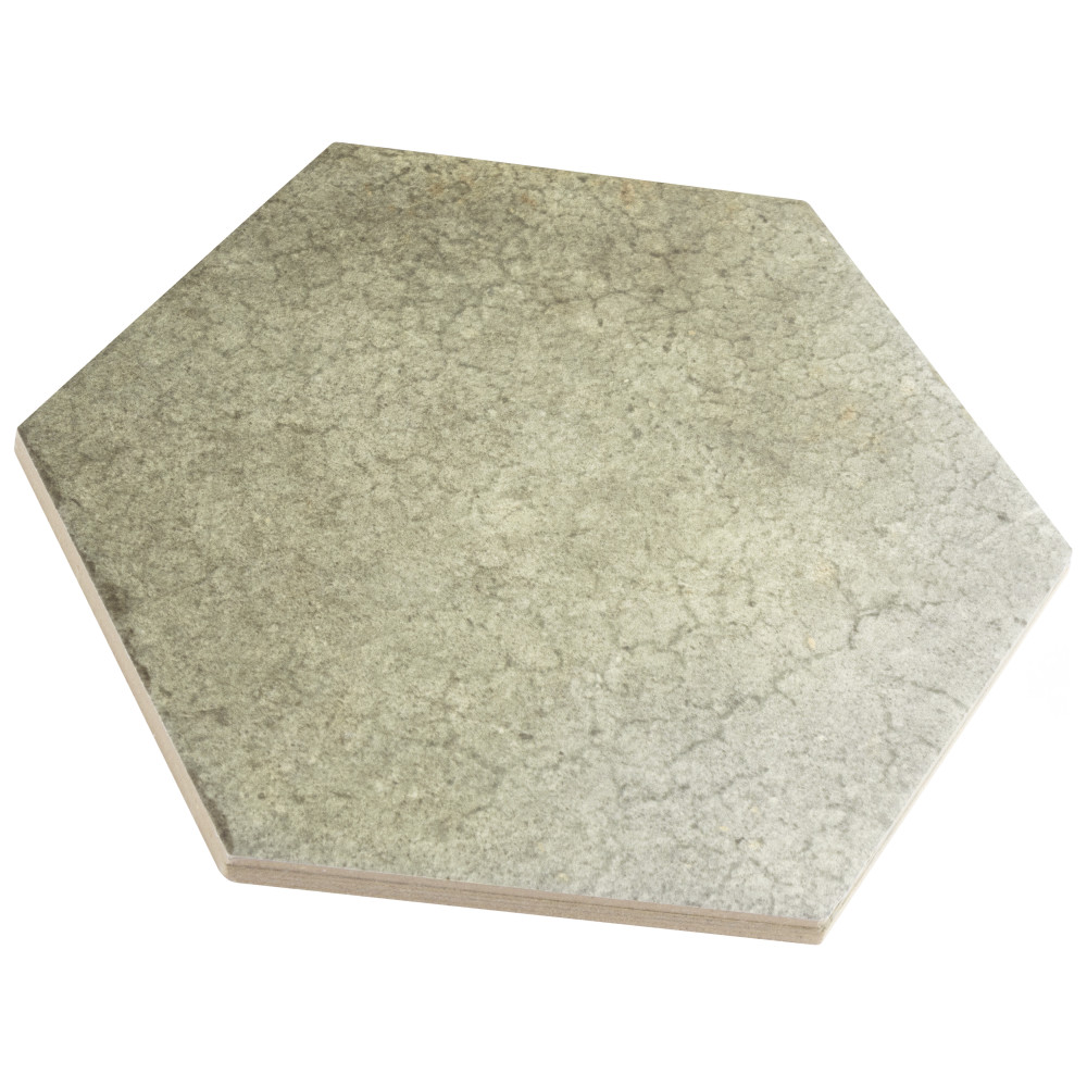 Sample – Heritage Hex Jungle Porcelain Floor and Wall Tile