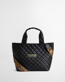 Battersea Quilted Mini Tote Bag Classic Black