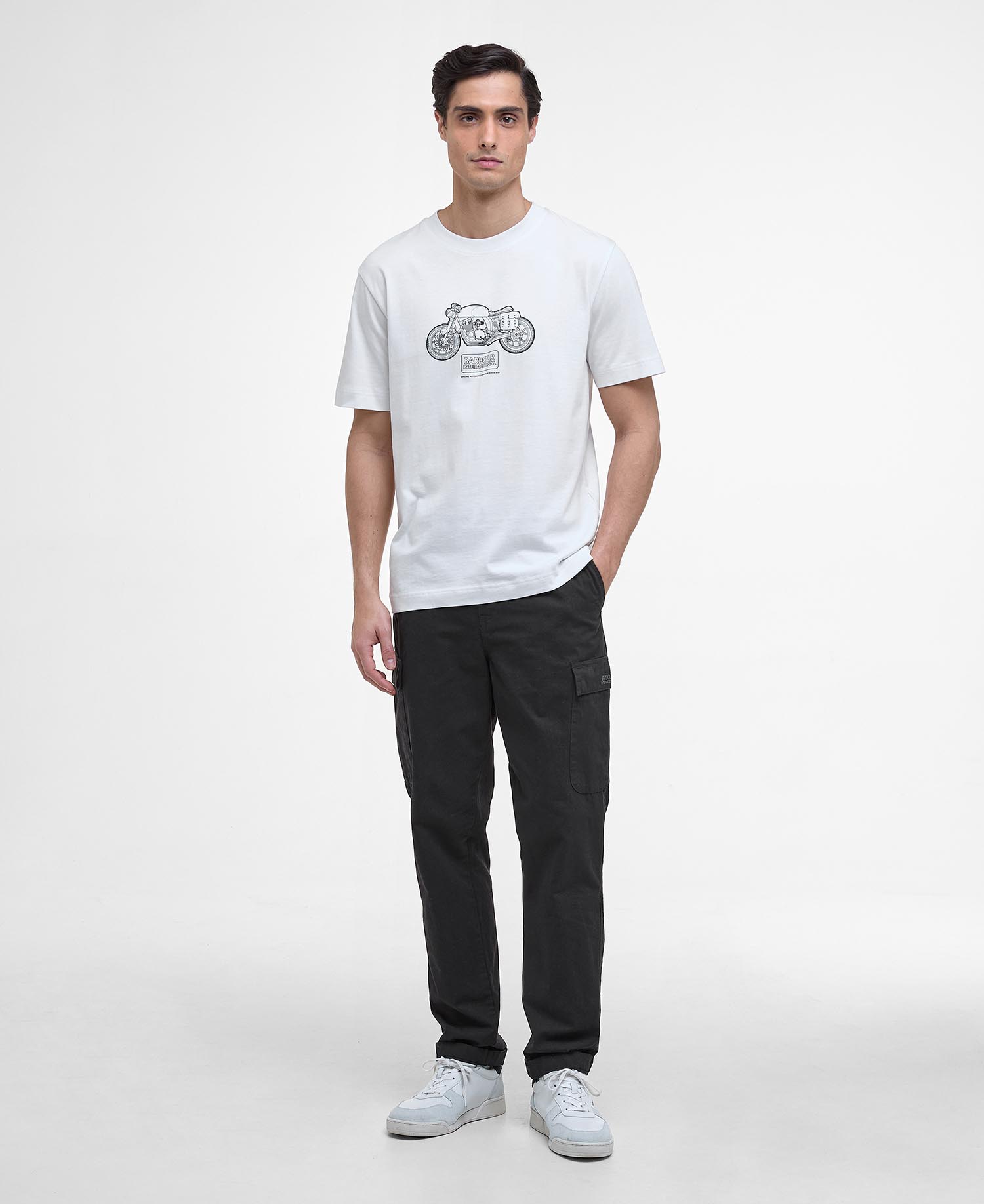 T-shirt con stampa Morris Motorbike image number 1