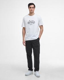 T-shirt con stampa Morris Motorbike 