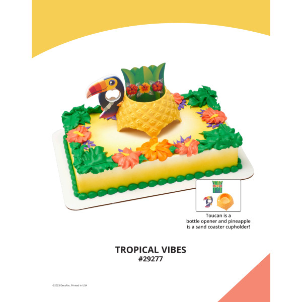 Tropical Vibes The Magic of Cakes® Icing Only Page