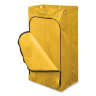 Rubbermaid Commercial, 24 Gal Vinyl Bag for Traditional Janitorial Cleaning Carts, Yellow