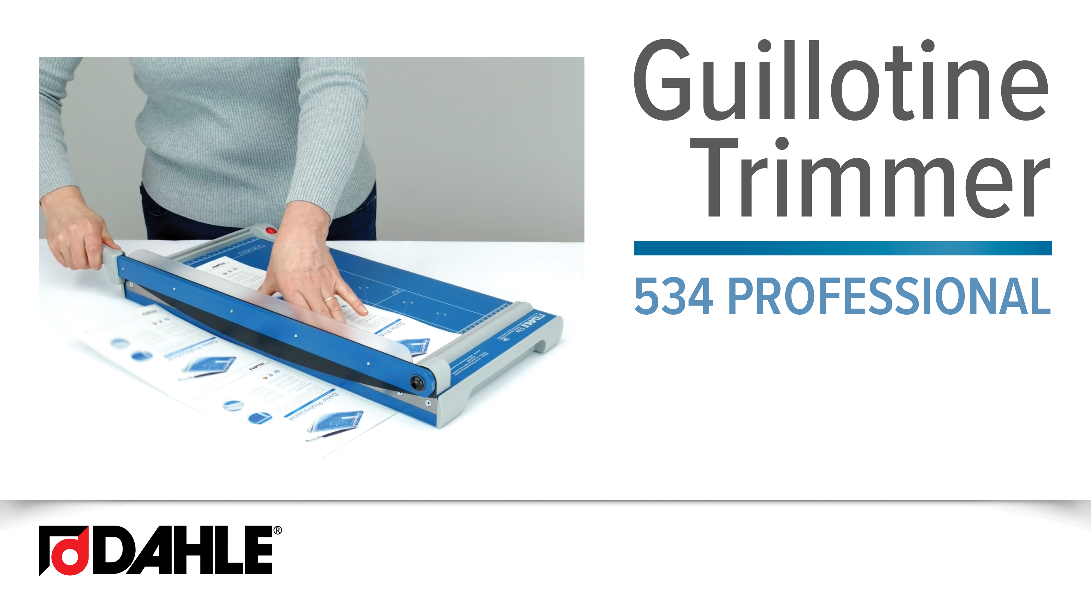<big><strong>Dahle 534 </strong></big><br>Professional Guillotine