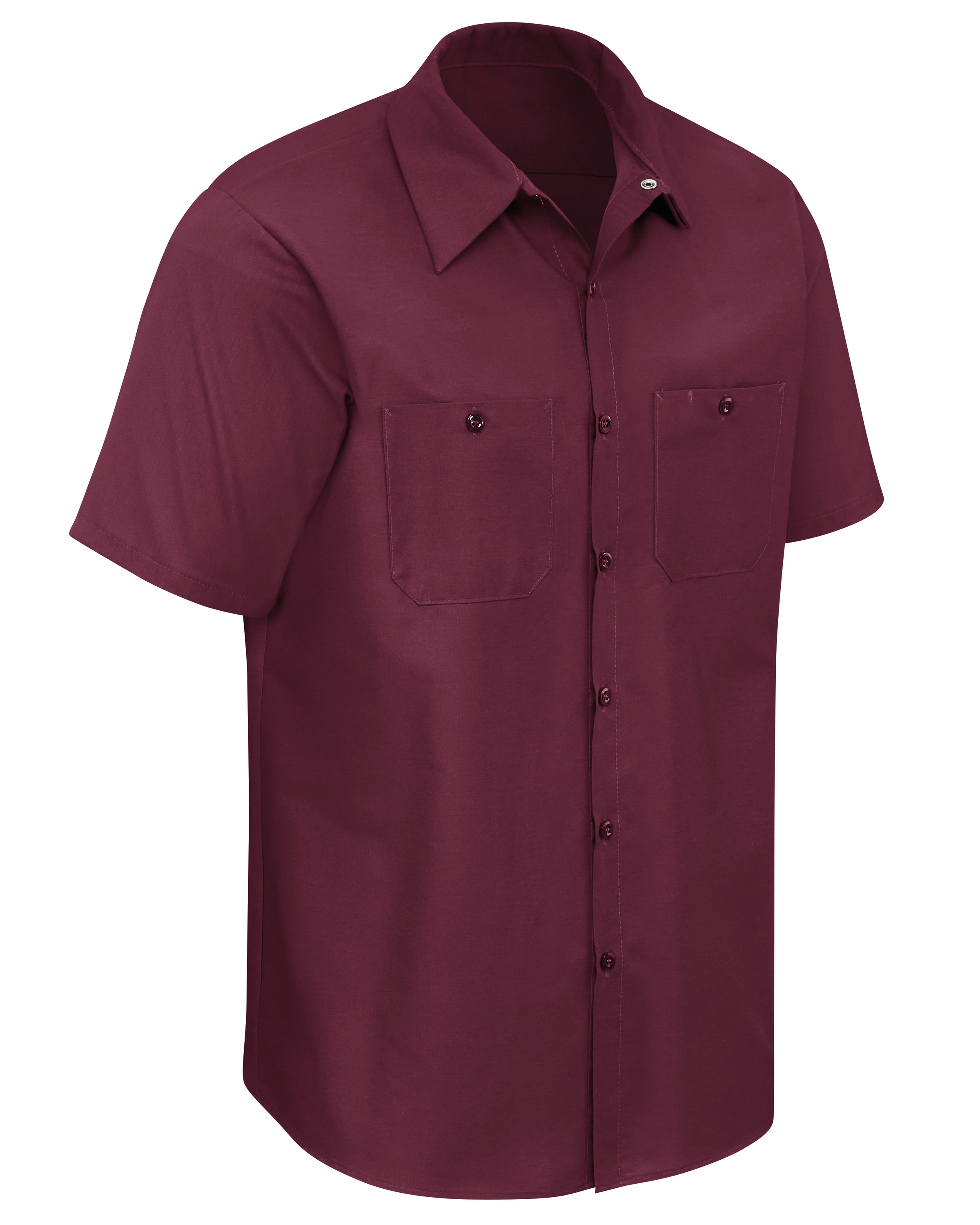 Red Kap Men's Short Sleeve Industrial Work Shirt