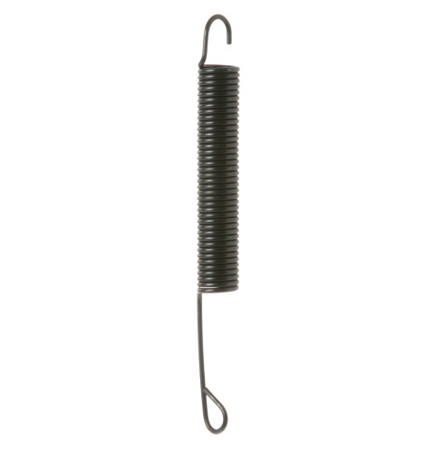 Dishwasher door hinge spring