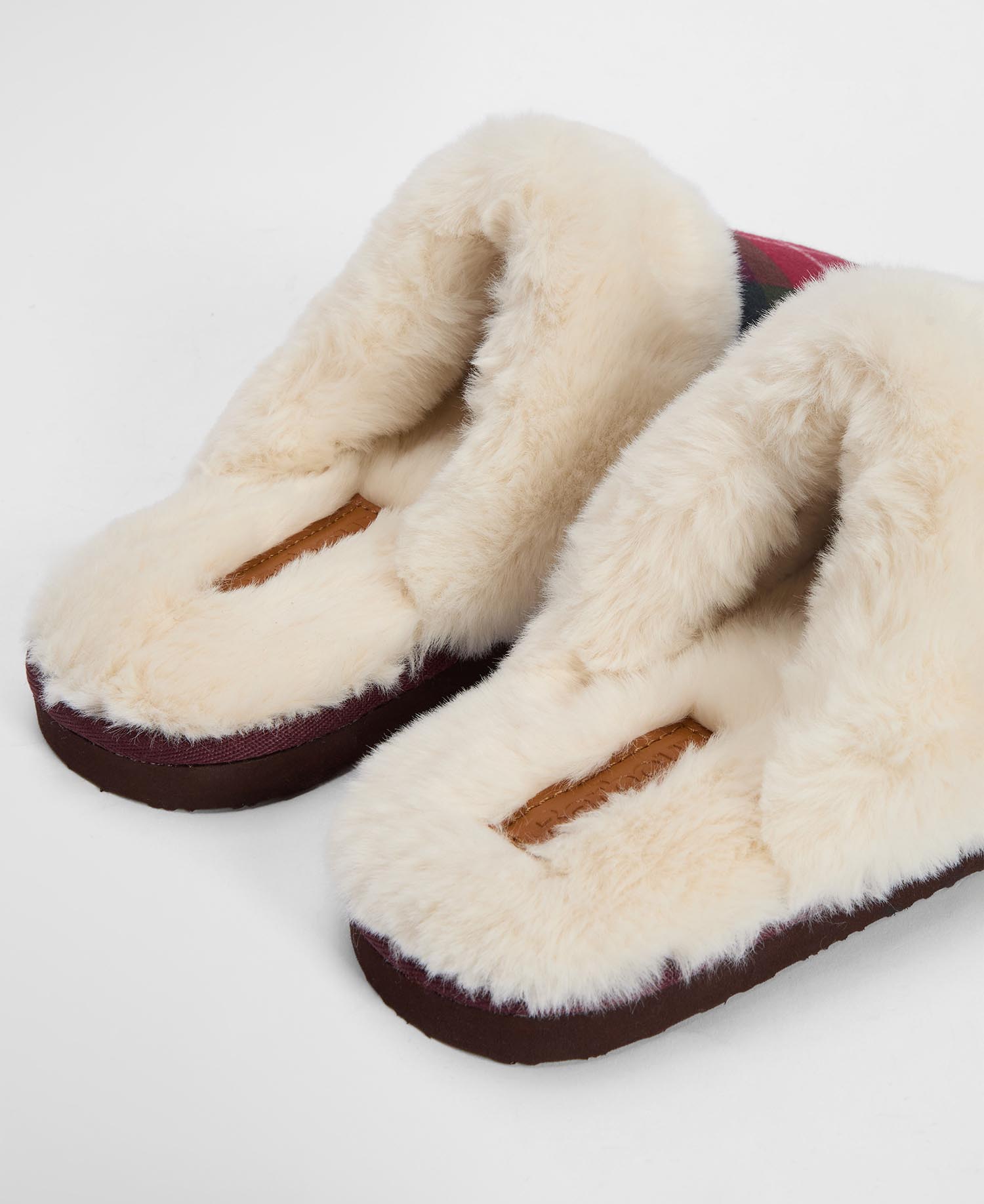 Claudia Tartan Mule Slippers image number 3