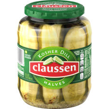 Claussen Kosher Dill Halves, 32 fl oz Jar