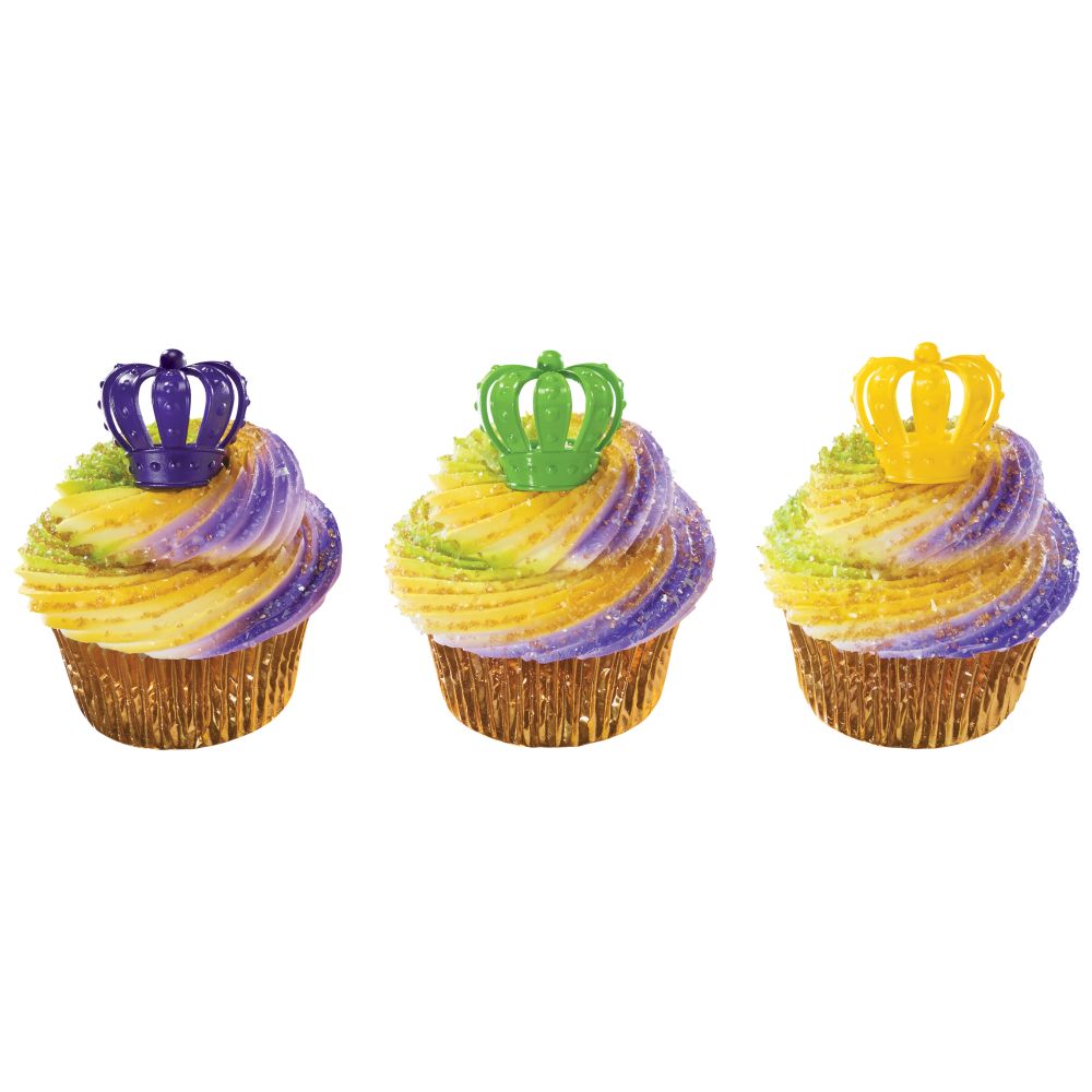 Image Cake Mardi Gras 3D Crown