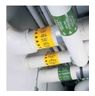 Printer Labels, Vinyl, Yellow, 50 ft L, 254 mm W