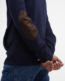 Maglione con zip Patch 