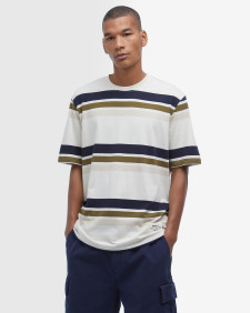 Golborne Striped T-Shirt Whisper White