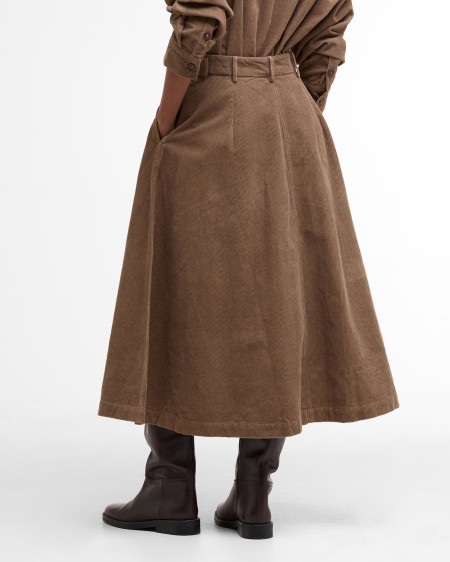 Yasmin Cord Midi Skirt