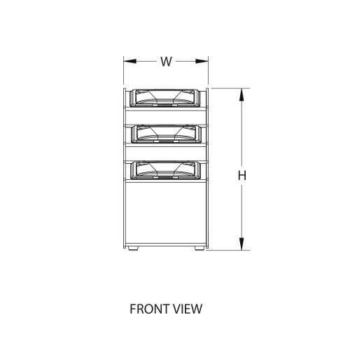 Engineering front view