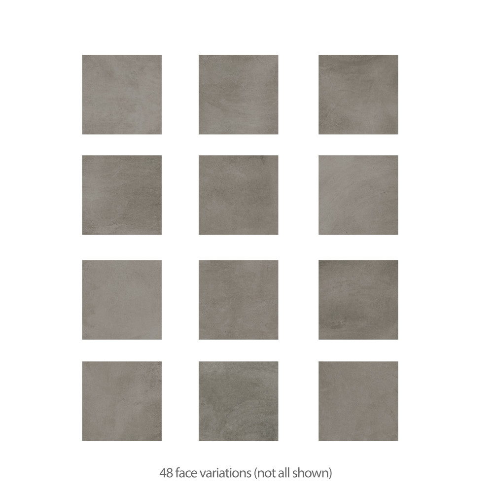 Laverton Taco Grafito 1-5/8 in. x 1-5/8 in. Porcelain Floor and Wall Tile