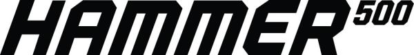 Hammer 500 lacrosse head logo