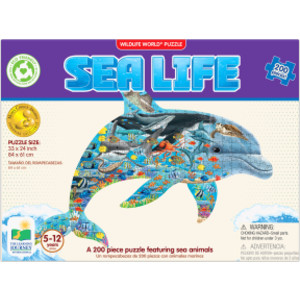 Wildlife World - Sea Life Puzzle, 200 Pieces