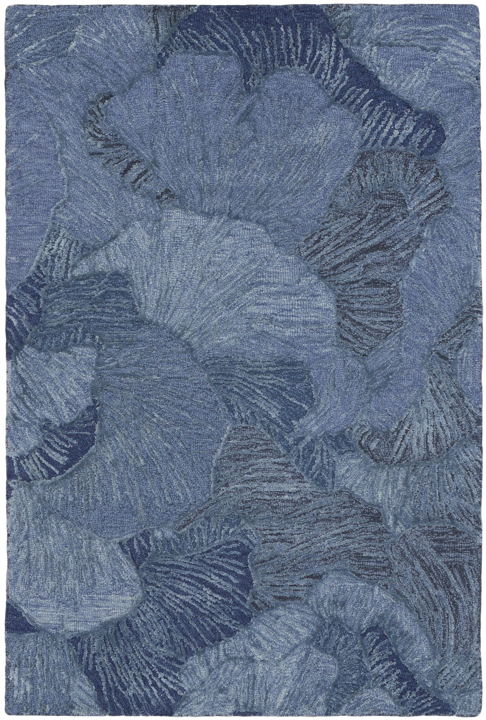 Nourison Avra 3'9" x 5'9" Blue Modern Indoor Rug