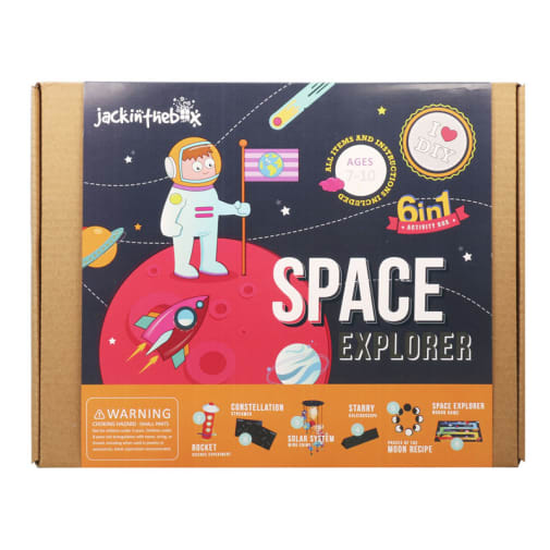 Space Explorer 6-in-1 DIY Craft Box