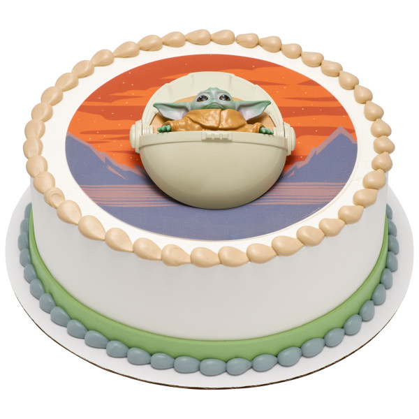 STAR WARS™ The Mandalorian The Child PhotoCake® Edible Image® DecoSet® Background