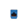 NetKey® Cat 5e Keystone Leadframe Jack Module Blue