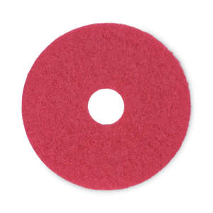 Boardwalk,  Buffing Round Floor Pad, 15", Red